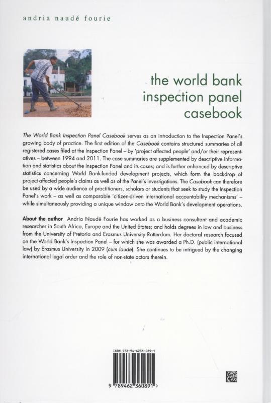 Achterkant van The world bank inspection panel casebook