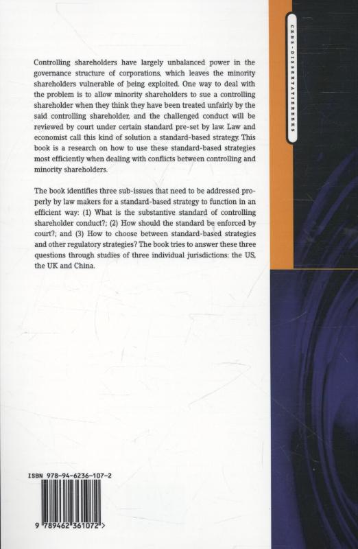 Achterkant van Bringing controlling shareholders to court