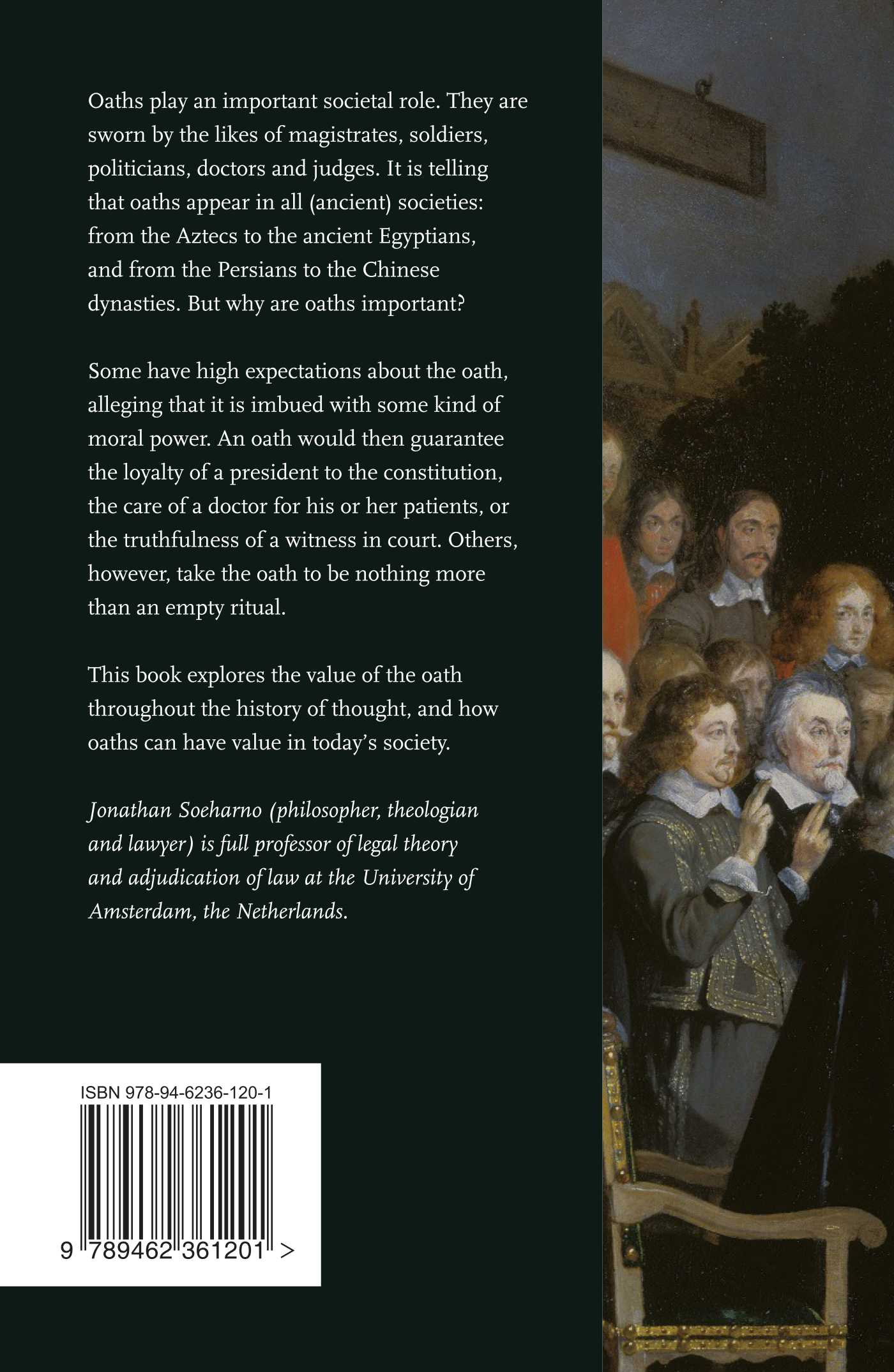 Achterkant van The Value of the Oath