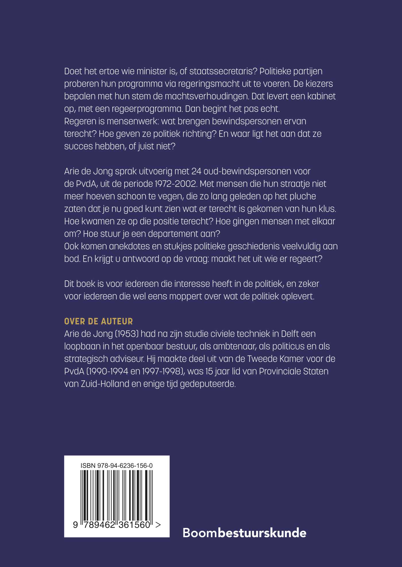 Achterkant van Wat het uitmaakt