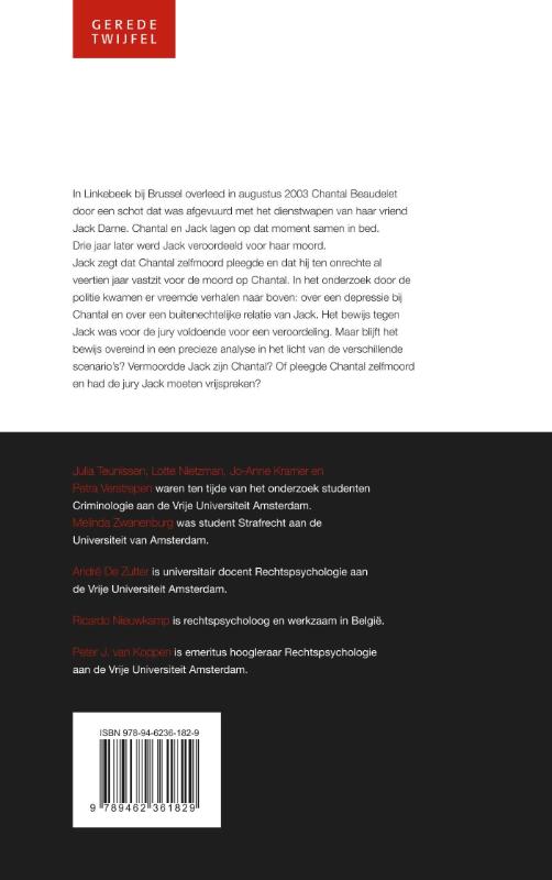 Achterkant van Het dodelijke dienstwapen