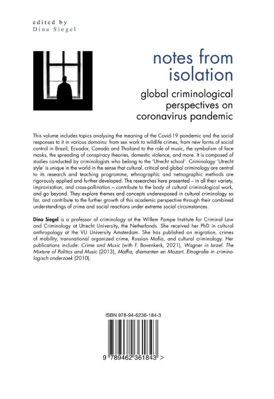 Achterkant van Notes from Isolation