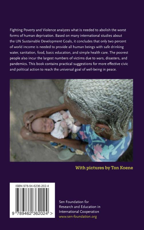 Achterkant van Fighting Poverty and Violence
