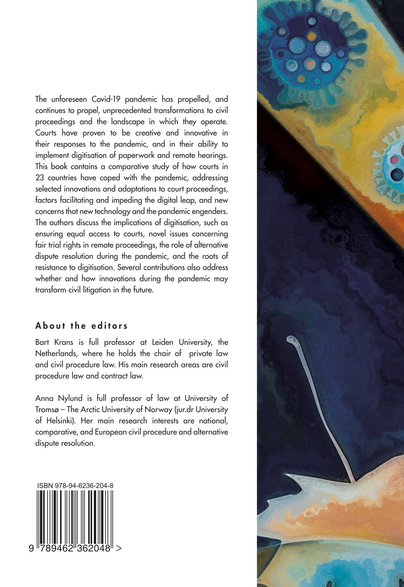 Achterkant van Civil Courts Coping with Covid-19