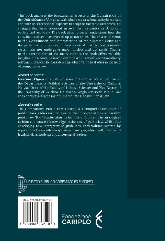 Achterkant van The Constitutional System of the United States