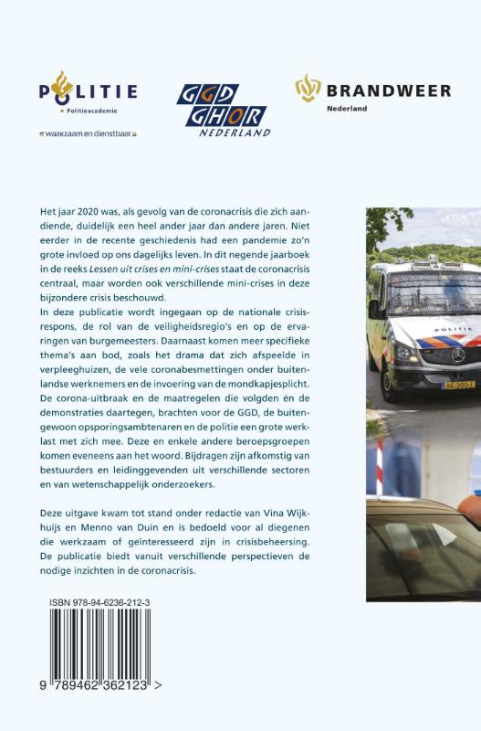 Achterkant van Lessen uit de coronacrisis: het jaar 2020