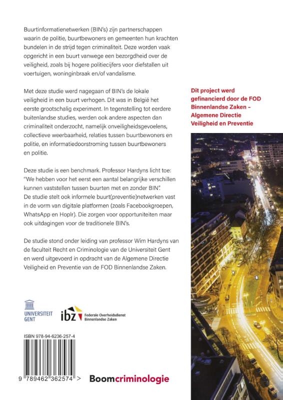 Achterkant van Buurtinformatienetwerken en lokale veiligheid