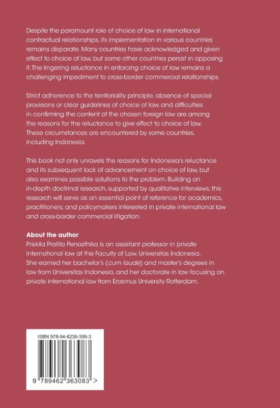 Achterkant van Unravelling Choice of Law in International Commercial Contracts