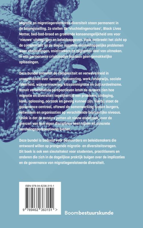 Achterkant van De migratiesamenleving
