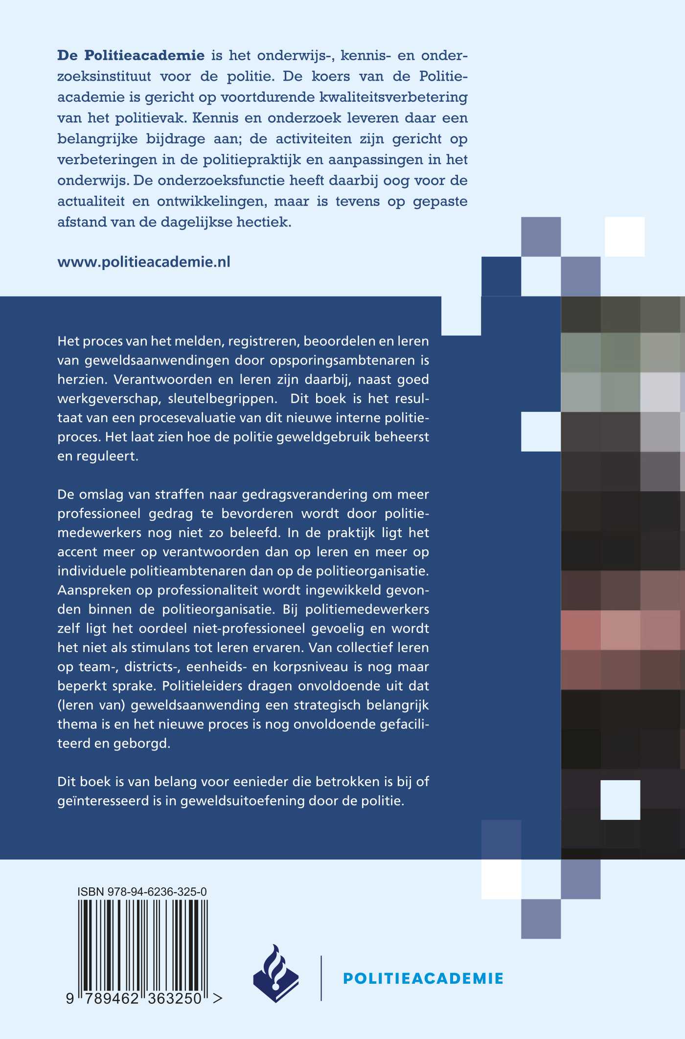 Achterkant van Verantwoorden en leren