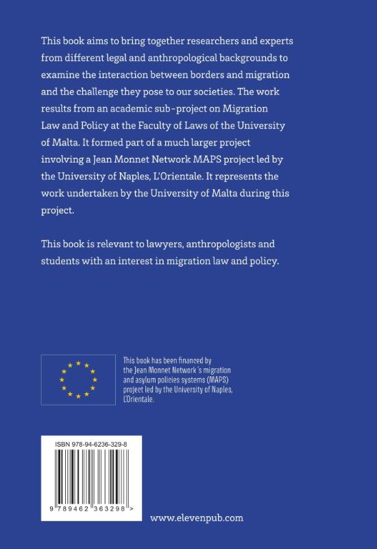 Achterkant van Human Rights Issues in Migration and Border Management