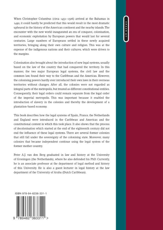 Achterkant van Colonialism and Codification