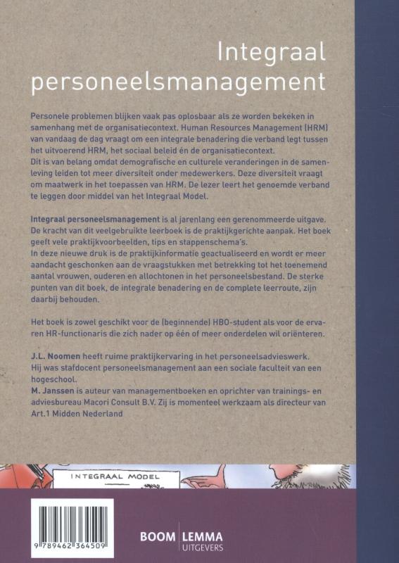 Achterkant van Integraal personeelsmanagement