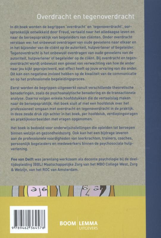 Achterkant van Overdracht en tegenoverdracht