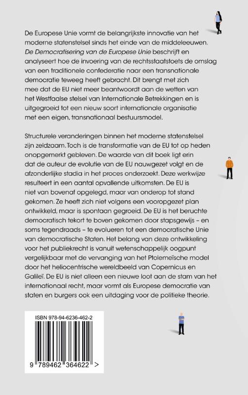 Achterkant van De Democratisering van de Europese Unie