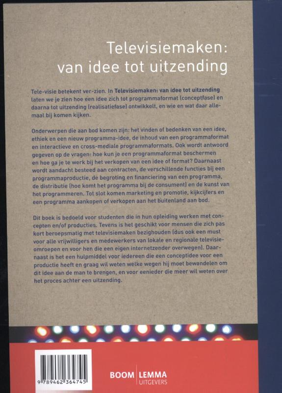 Achterkant van Televisiemaken