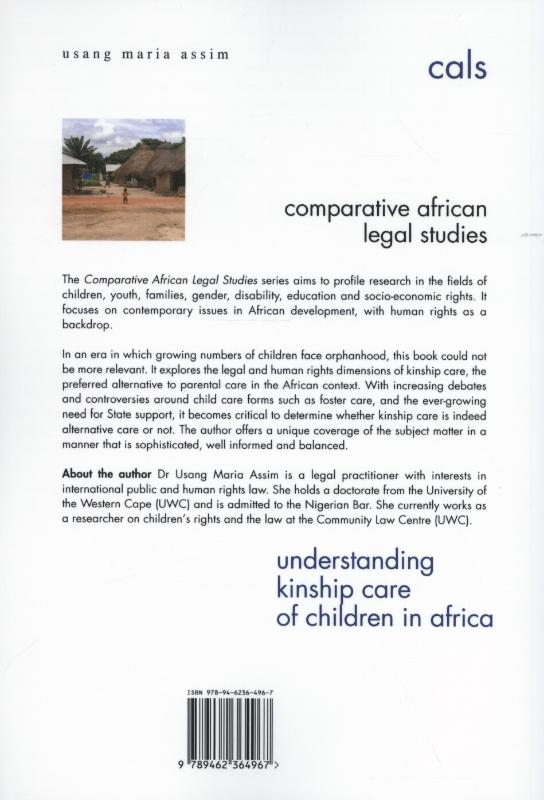 Achterkant van Understanding kinship care of children in Africa