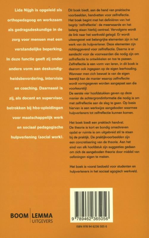 Achterkant van Leren reflecteren