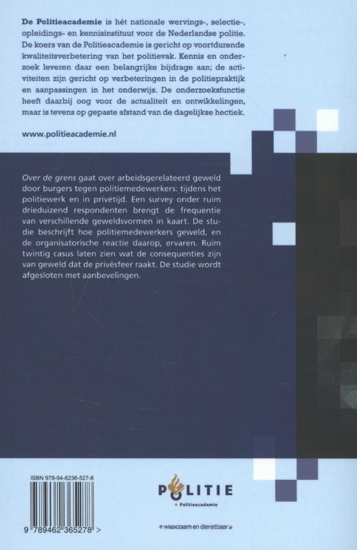 Achterkant van Over de grens