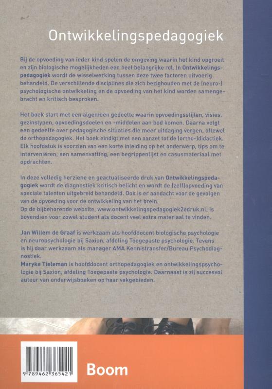 Achterkant van Ontwikkelingspedagogiek