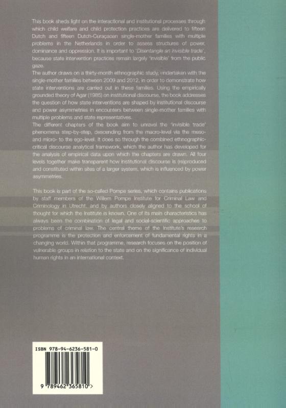 Achterkant van Disentangling an invisible trade