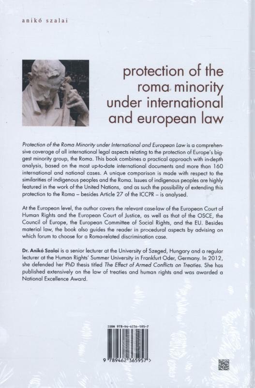 Achterkant van Protection of the Roma minority under International and European Law