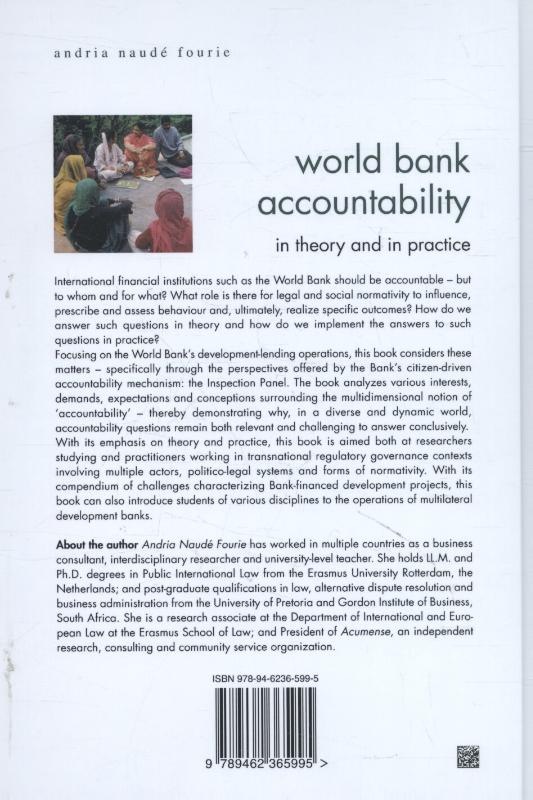 Achterkant van World bank accountability - in theory and in practice