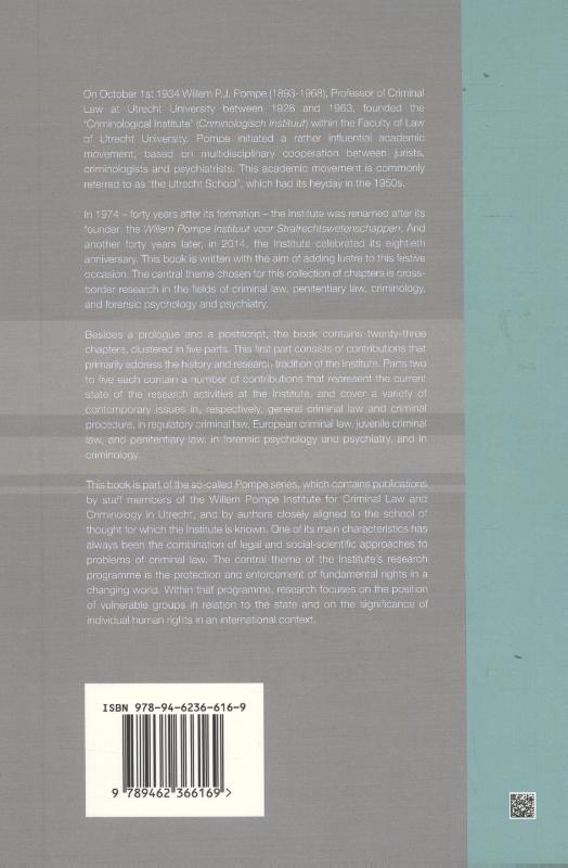 Achterkant van Overarching views of crime and deviancy