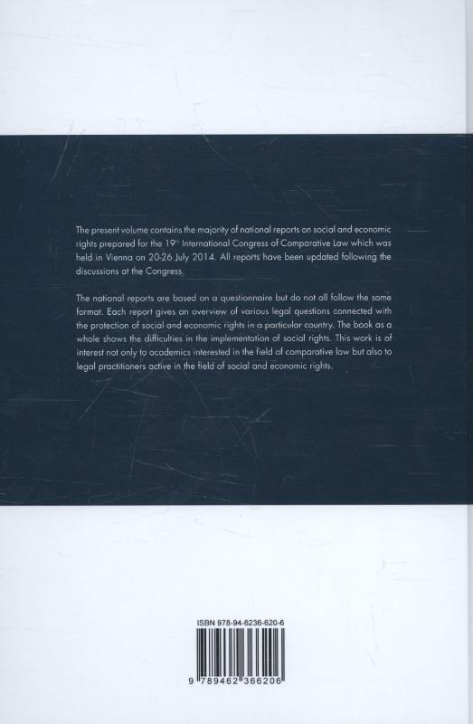 Achterkant van Social rights as fundamental rights