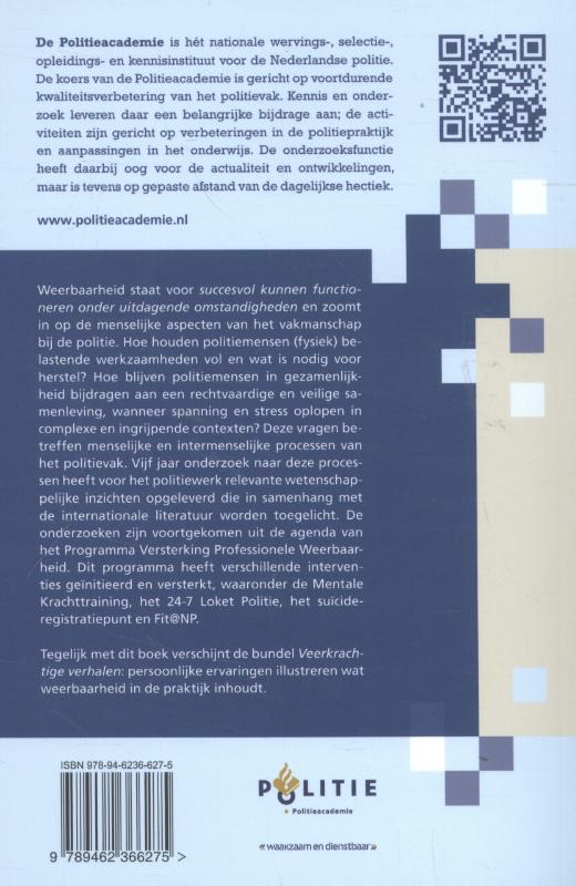 Achterkant van Weerbaarheid onderzocht (2010-2015)