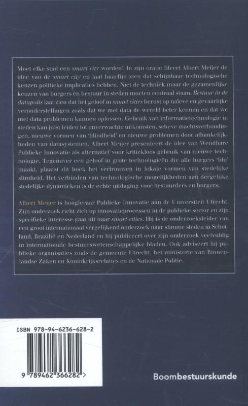 Achterkant van Bestuur in de datapolis