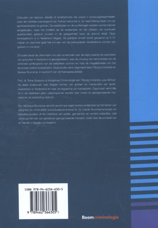 Achterkant van Fenomeenonderzoek gokzuilen