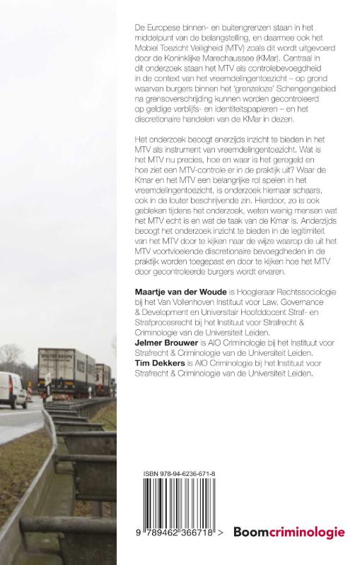 Achterkant van Beslissen in grensgebieden