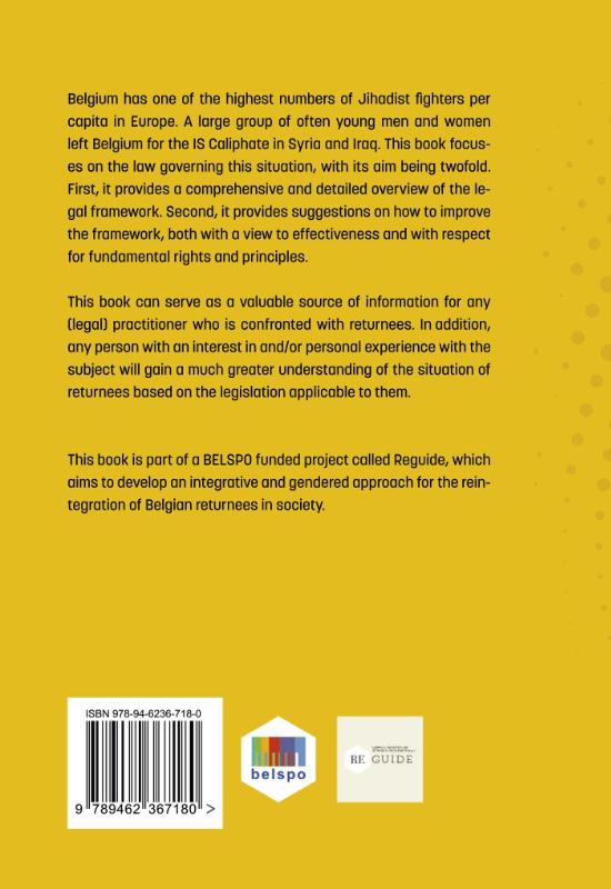 Achterkant van Counter-Terrorism Law and Returnees