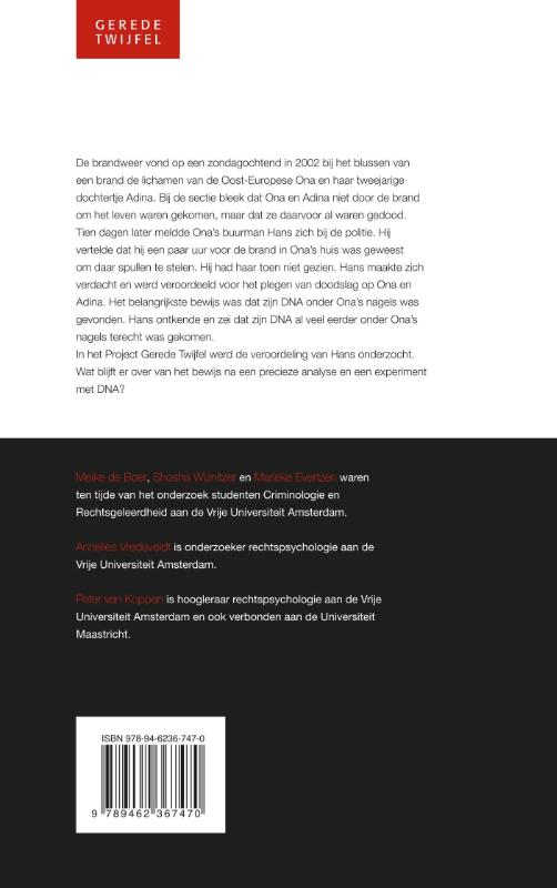 Achterkant van De gescheurde nagel