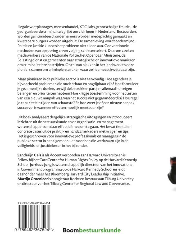 Achterkant van Gezocht: Pioniers