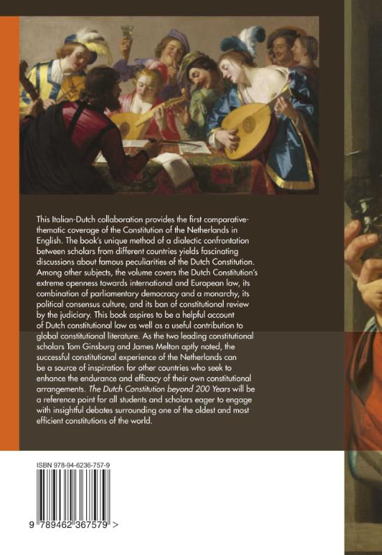 Achterkant van The Dutch Constitution Beyond 200 Years