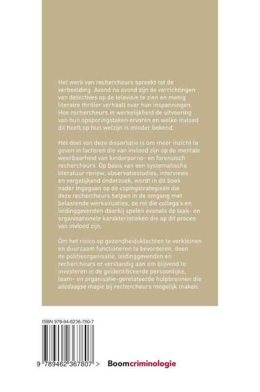 Achterkant van Alledaagse magie