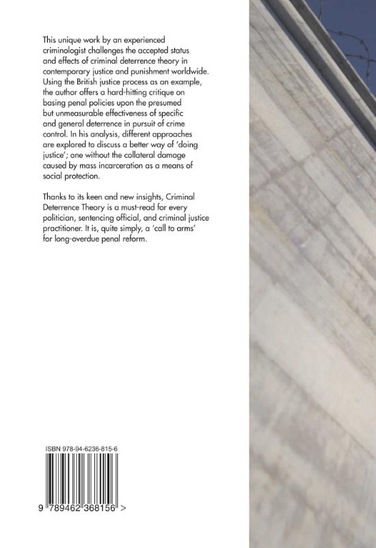Achterkant van Criminal Deterrence Theory