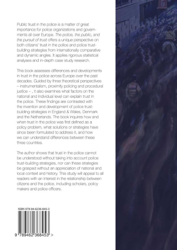 Achterkant van The Police, the Public and the Pursuit of Trust