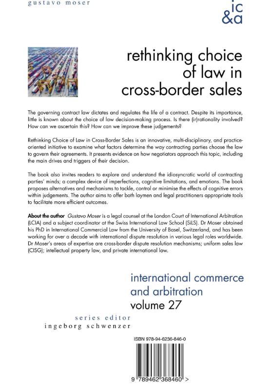 Achterkant van Rethinking Choice of Law in Cross-Border Sales