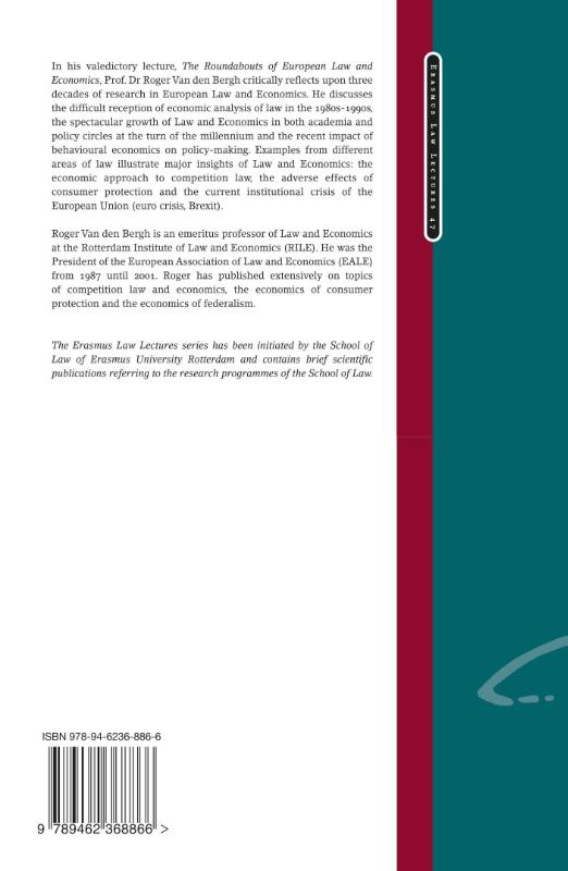 Achterkant van The Roundabouts of European Law and Economics