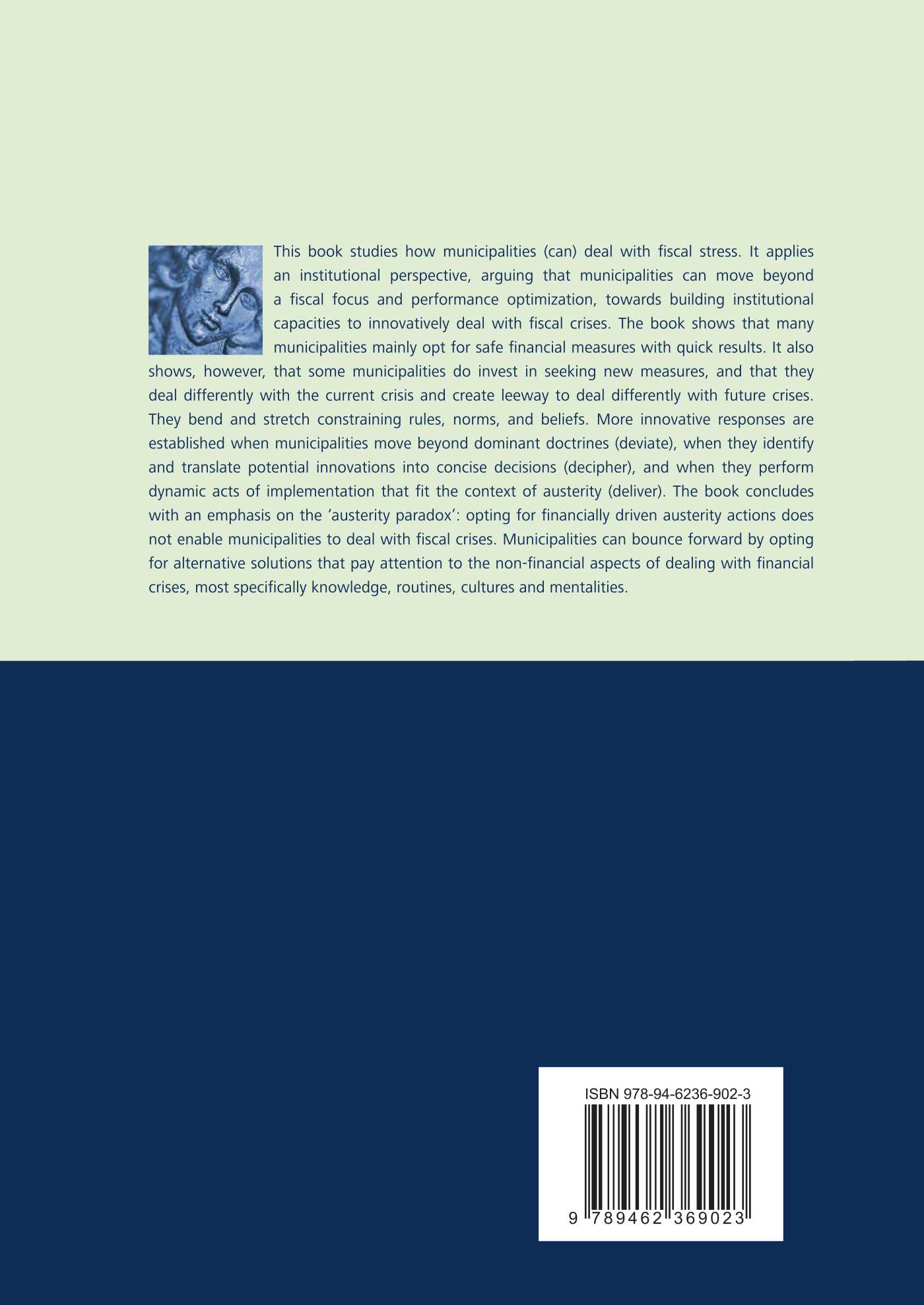 Achterkant van The Austerity Paradox