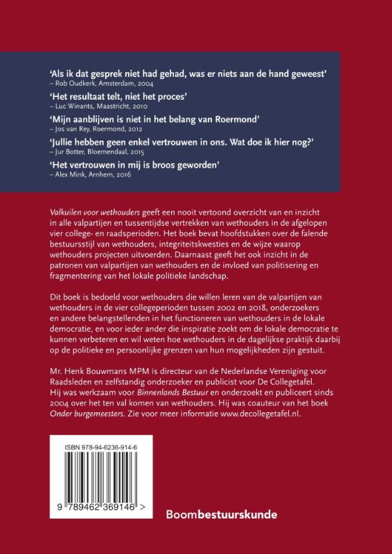 Achterkant van Valkuilen voor wethouders