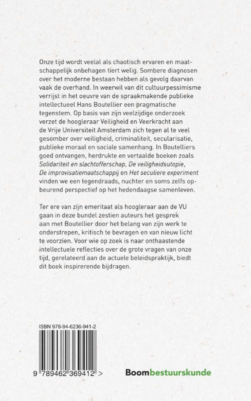 Achterkant van Pragmatisch verzet tegen cultuurpessimisme