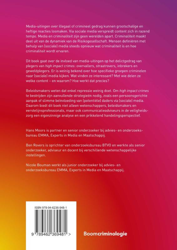 Achterkant van Sociale media, delictgedrag & communicatie