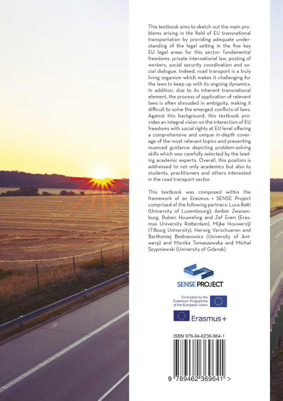 Achterkant van Cross-Border Employment and Social Rights in the EU Road Transport Sector