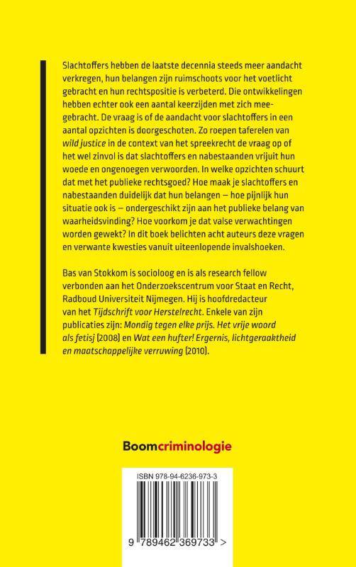 Achterkant van Genoegdoening en redelijkheid