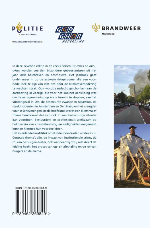 Achterkant van Lessen uit crises en mini-crises 2018