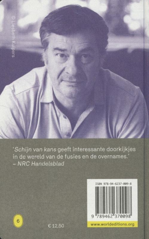Achterkant van Schijn van kans